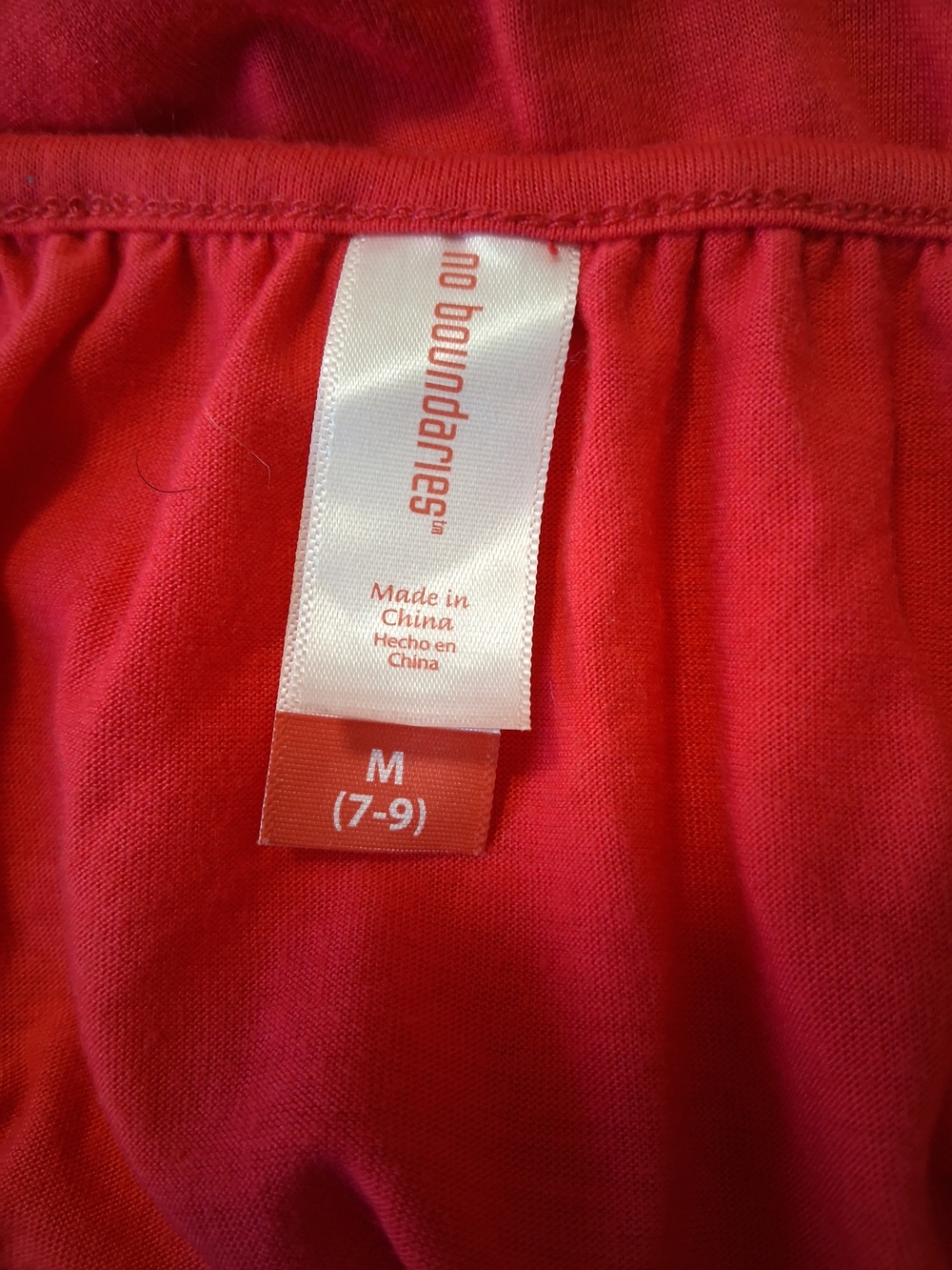 Red Ruffle Strap Sundress - Picture 5 of 8